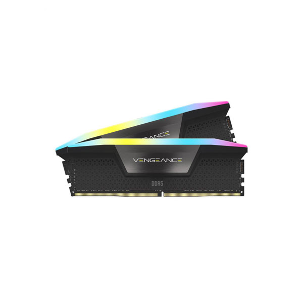رم دسکتاپ کورسیر مدل CORSAIR VENGEANCE RGB 32GB DDR5-5600 CL40